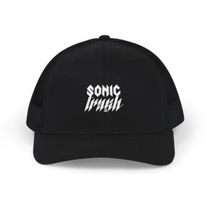 SONIC TRASH Embroidered Snapback Trucker Cap